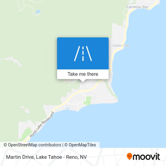 Mapa de Martin Drive