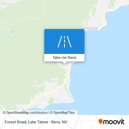 Mapa de Forest Road