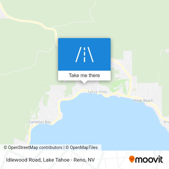 Idlewood Road map