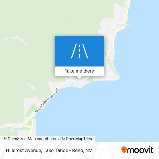 Mapa de Hillcrest Avenue