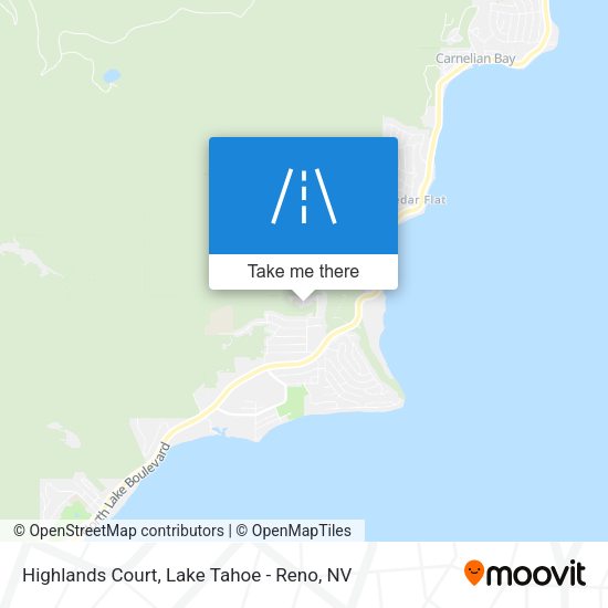 Mapa de Highlands Court