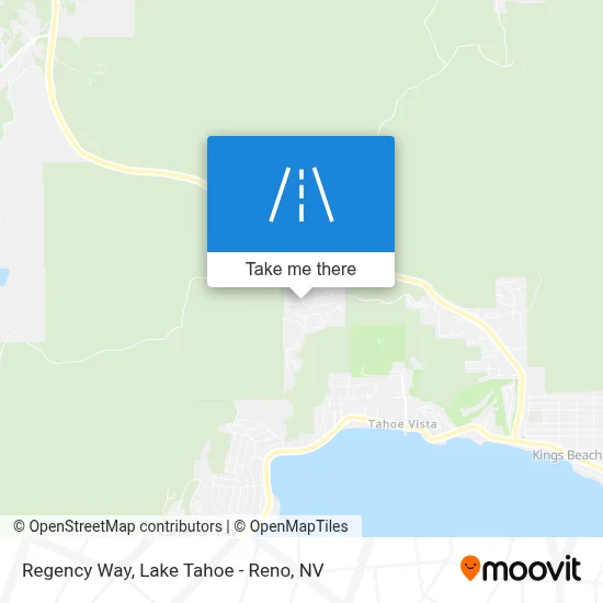 Regency Way map