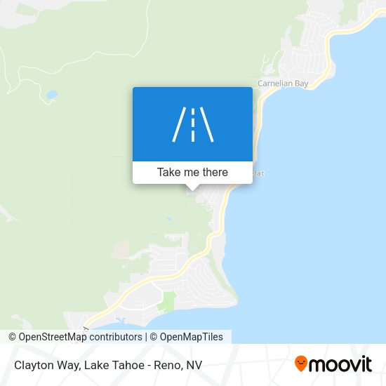 Clayton Way map