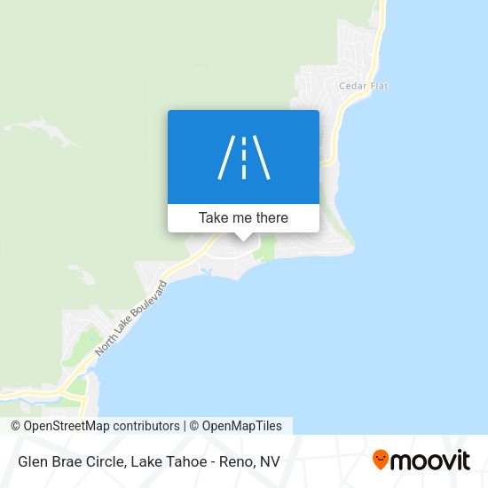 Glen Brae Circle map