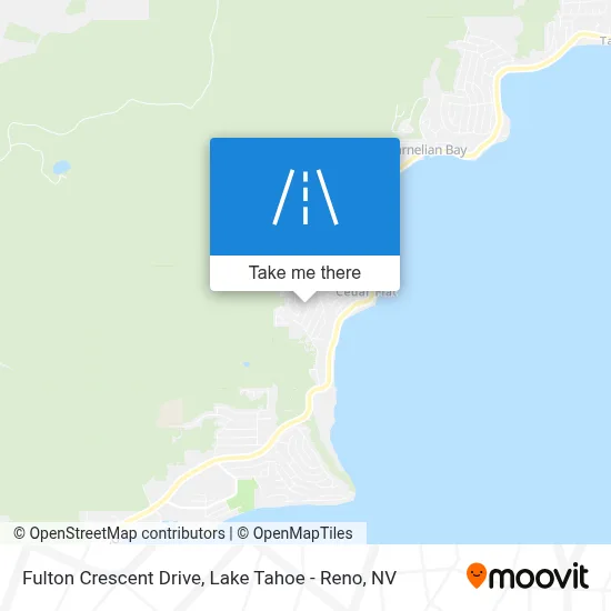 Fulton Crescent Drive map