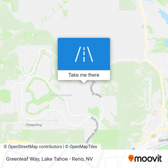 Greenleaf Way map