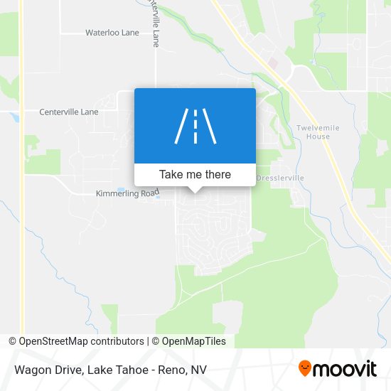 Wagon Drive map