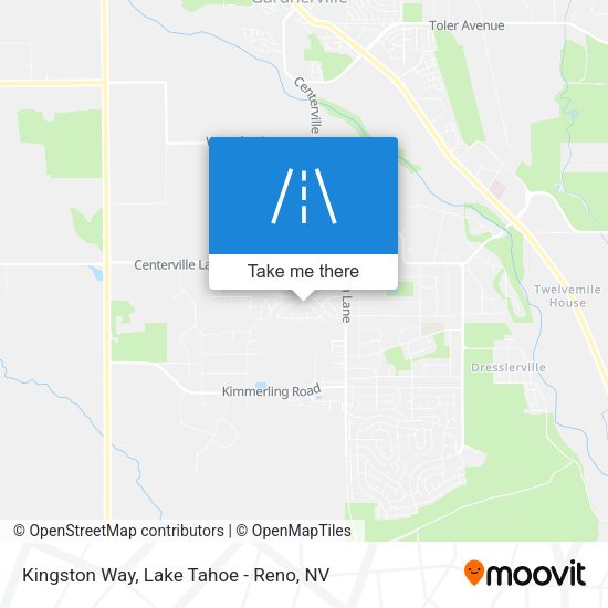 Mapa de Kingston Way