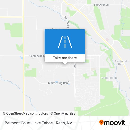 Mapa de Belmont Court