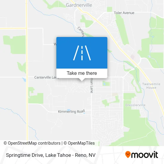 Springtime Drive map