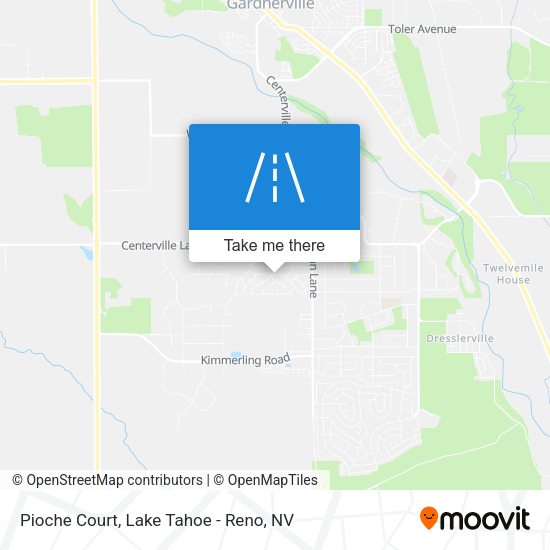 Pioche Court map