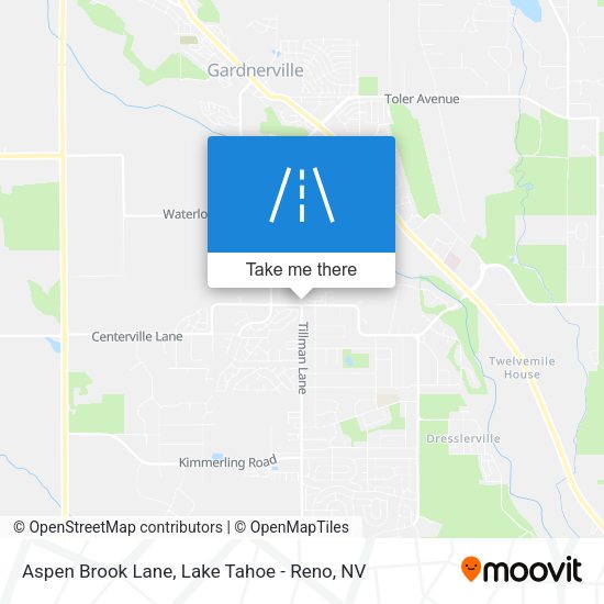 Mapa de Aspen Brook Lane
