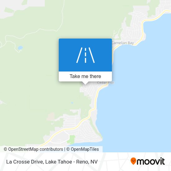 La Crosse Drive map
