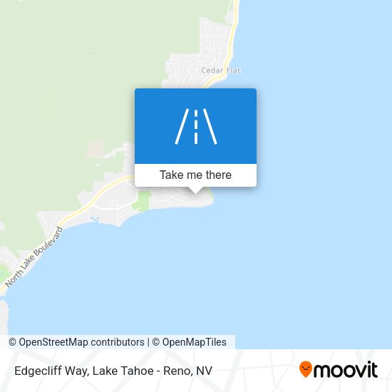 Edgecliff Way map