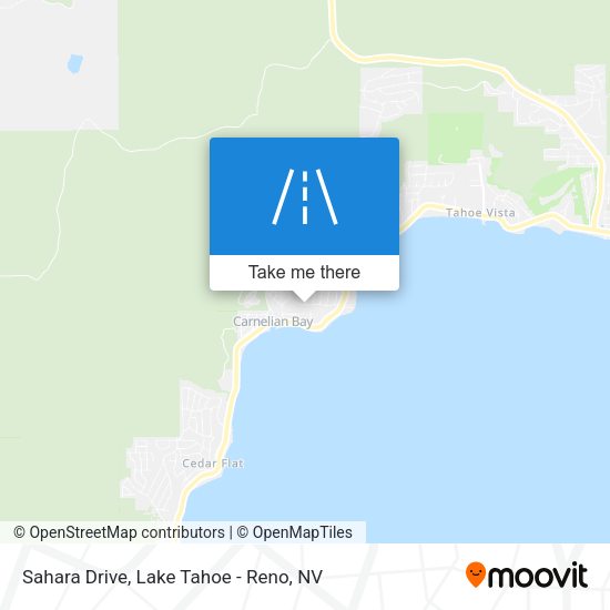 Sahara Drive map