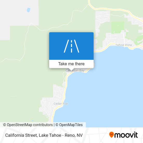 California Street map