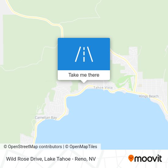 Wild Rose Drive map