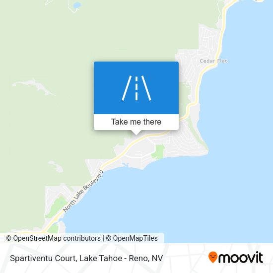 Spartiventu Court map