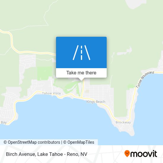 Birch Avenue map