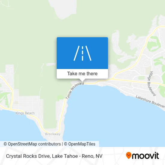 Crystal Rocks Drive map