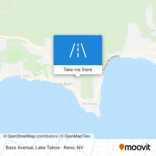 Bass Avenue map