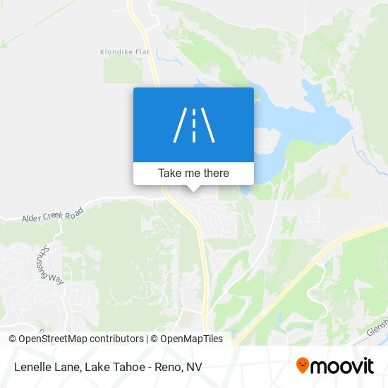 Lenelle Lane map