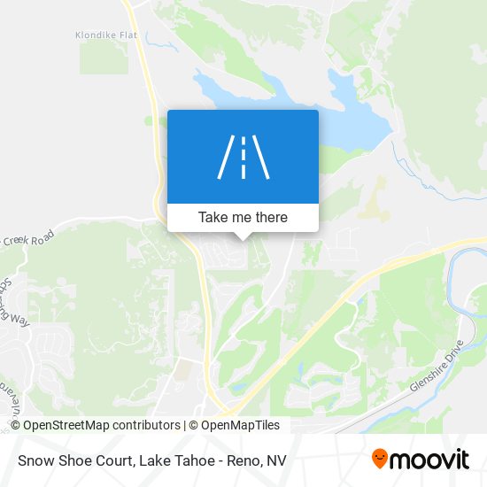 Mapa de Snow Shoe Court