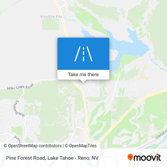 Pine Forest Road map