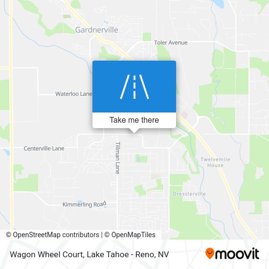 Wagon Wheel Court map