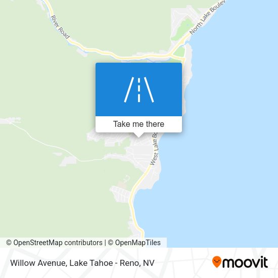 Willow Avenue map