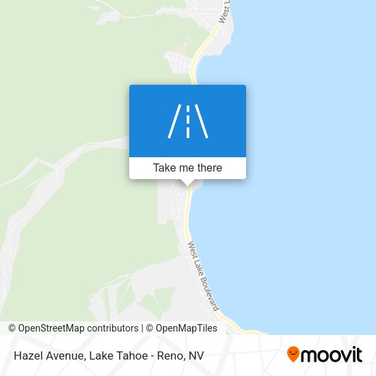 Hazel Avenue map