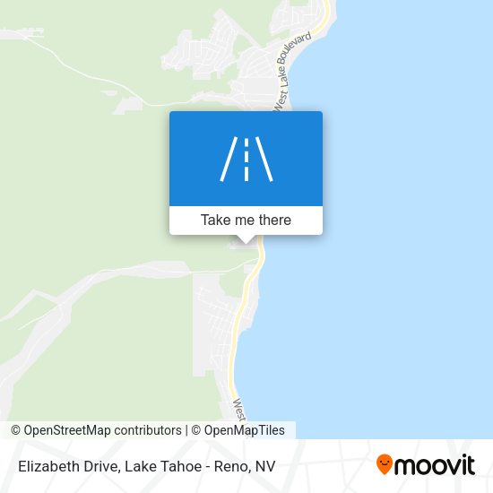 Mapa de Elizabeth Drive