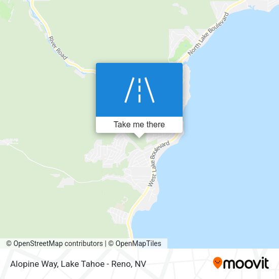 Mapa de Alopine Way
