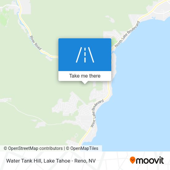 Mapa de Water Tank Hill