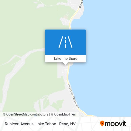 Rubicon Avenue map