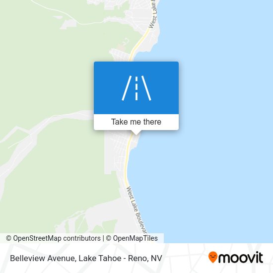 Belleview Avenue map