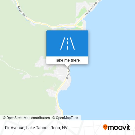 Mapa de Fir Avenue