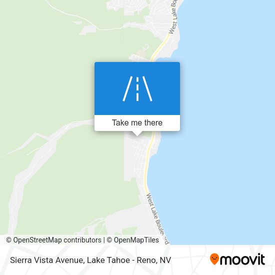 Mapa de Sierra Vista Avenue
