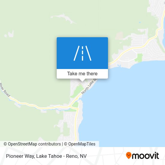 Pioneer Way map