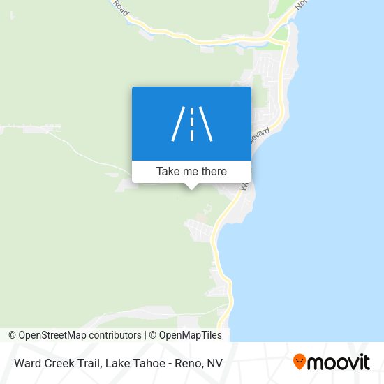 Mapa de Ward Creek Trail