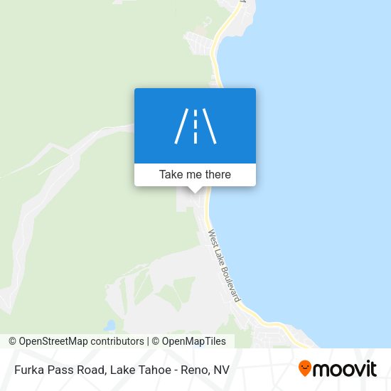 Mapa de Furka Pass Road