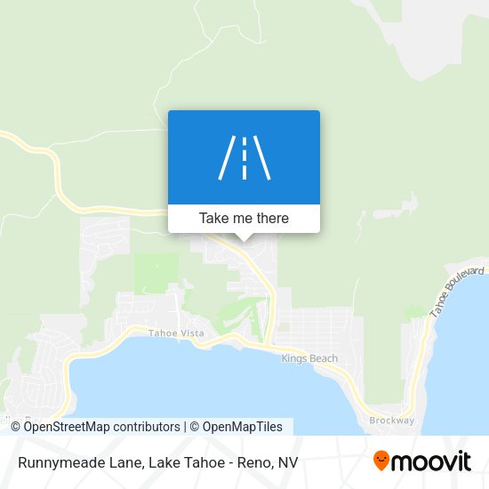 Runnymeade Lane map