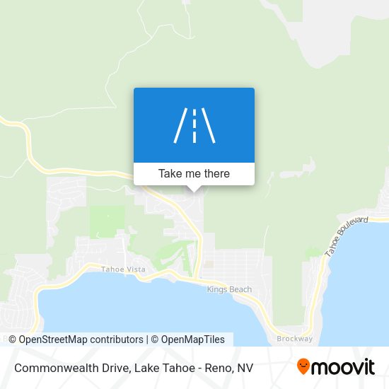 Mapa de Commonwealth Drive