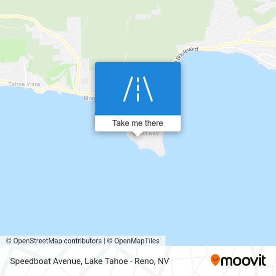 Speedboat Avenue map