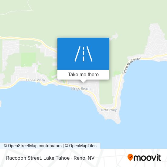 Raccoon Street map
