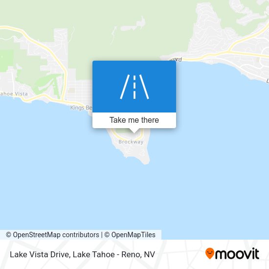 Lake Vista Drive map