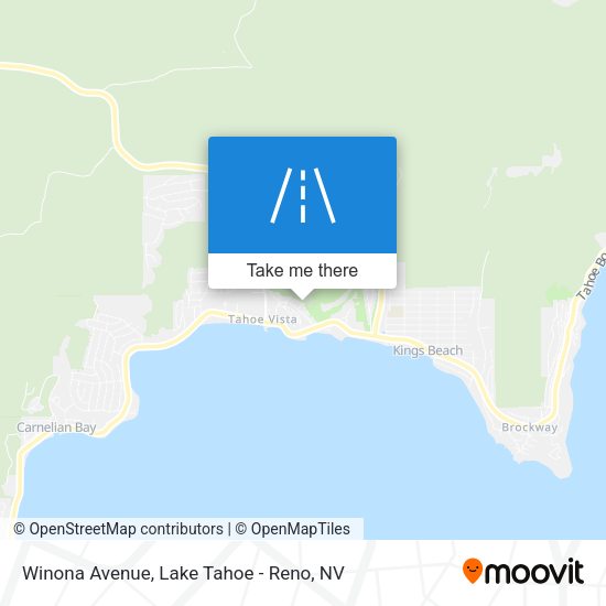 Winona Avenue map