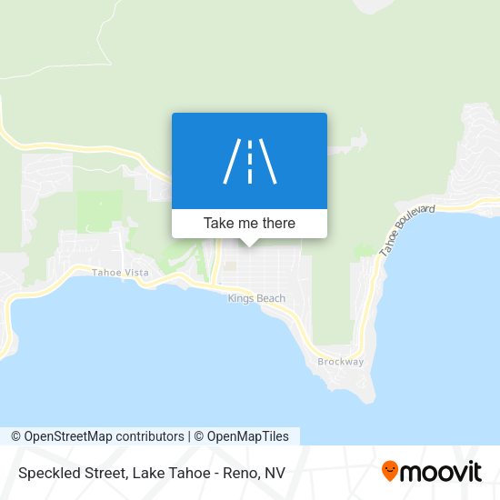 Speckled Street map