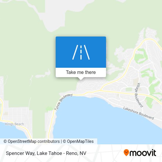 Spencer Way map