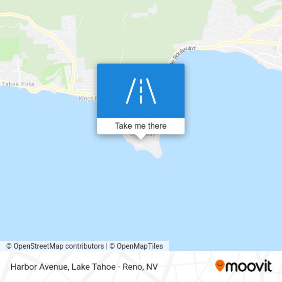 Harbor Avenue map